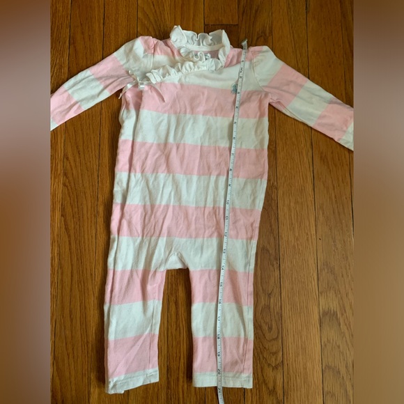 Vintage Ralph Lauren baby girl striped onesie size 9 months - Picture 5 of 8